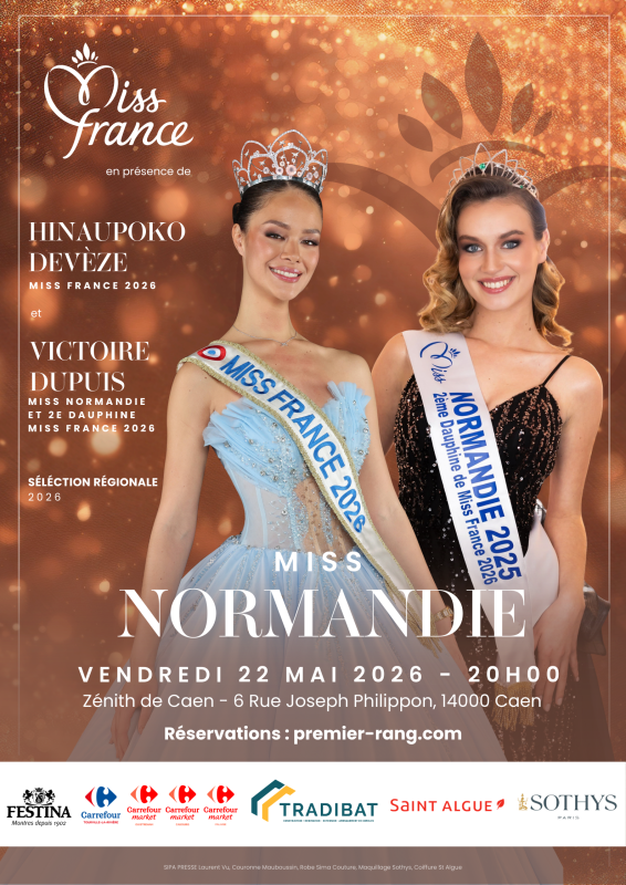 ELECTION REGIONALE MISS NORMANDIE 2026 - POUR MISS FRANCE 2027 - Z�nith